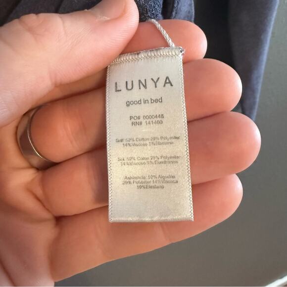 Lunya Restore Long Sleeve Gray Size XS - Picture 4 of 5